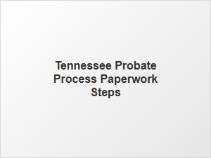Tennessee Probate Process Steps for Executors